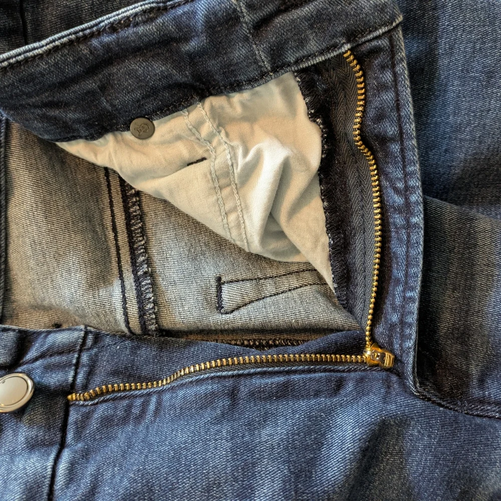 Good American Good Legs Cigarette Blue Jeans Size 18 - Picture 8 of 12